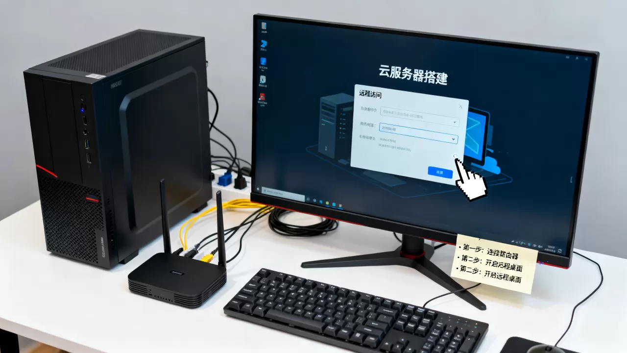 个人PC怎么变云服务器？个人电脑搭建云服务器教程
