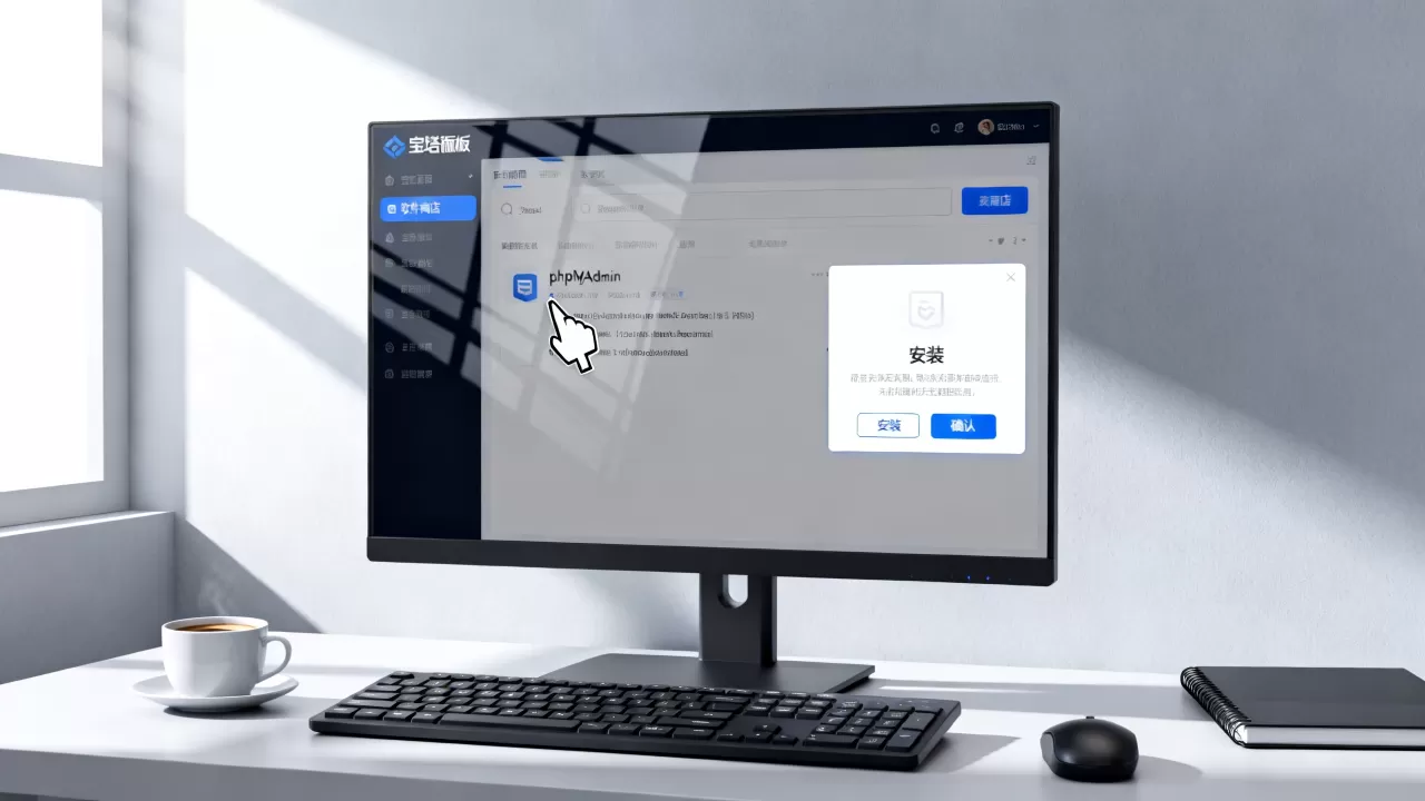 宝塔面板怎么安装phpMyAdmin？宝塔面板安装phpMyAdmin详细步骤