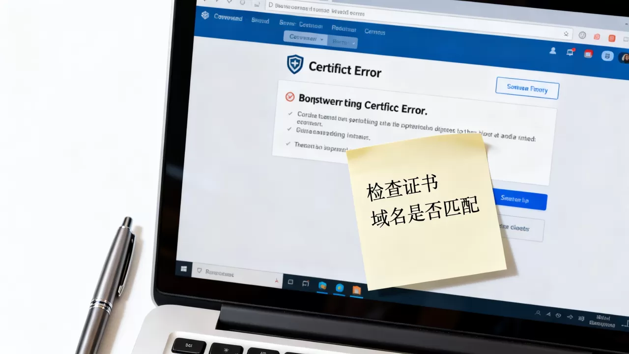 安全证书与站点名称不匹配怎么办,网站证书错误怎么解决 安全证书与站点名称不匹配怎么办,网站证书错误怎么解决
