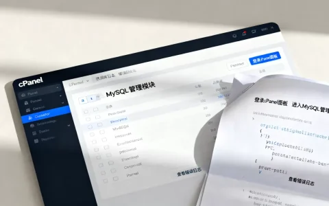 cPanel面板MySQL报错怎么查？如何查看数据库错误日志