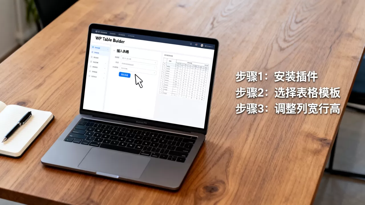 WP Table Builder怎么用？WordPress表格插件如何设置