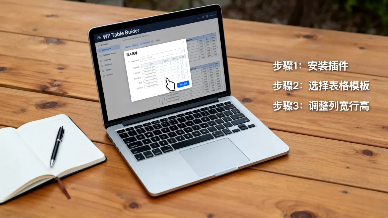 WP Table Builder怎么用？WordPress表格插件如何设置