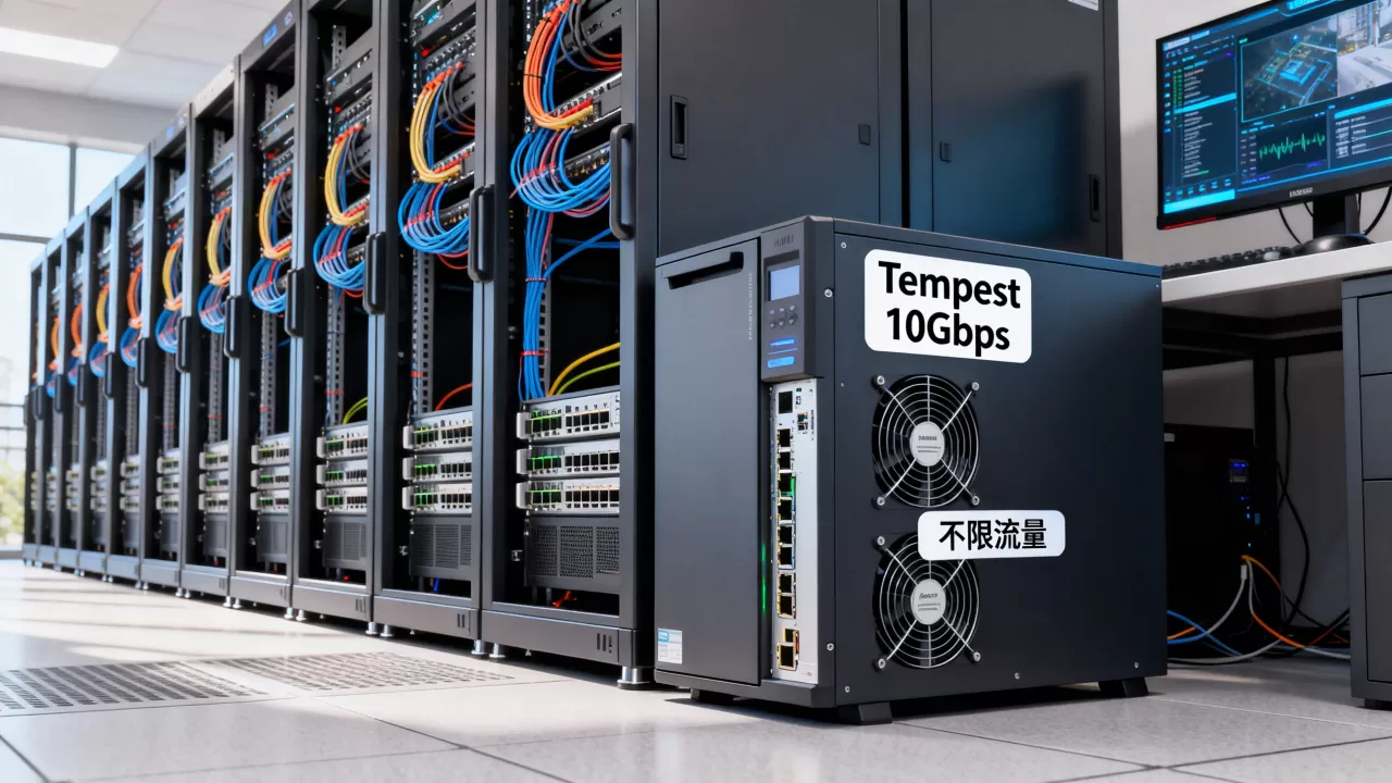 黑五Tempest10Gbps不限流量服务器多少钱?Tempest服务器评测及机房选择 黑五Tempest10Gbps不限流量服务器多少钱?Tempest服务器评测及机房选择