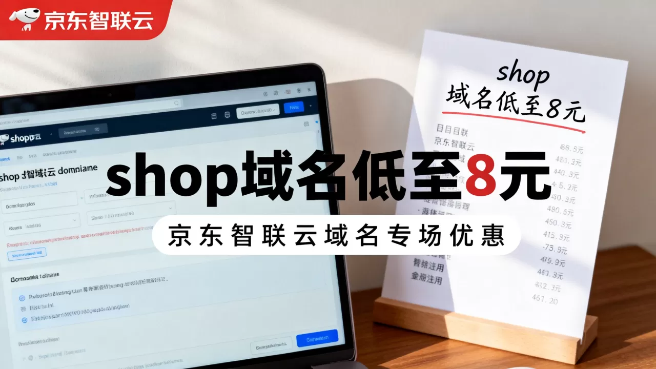 shop域名低至8元值得买吗?京东智联云域名专场优惠 shop域名低至8元值得买吗?京东智联云域名专场优惠