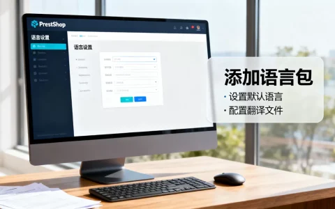 PrestaShop商店怎么设置多语言版本？如何添加多语言支持