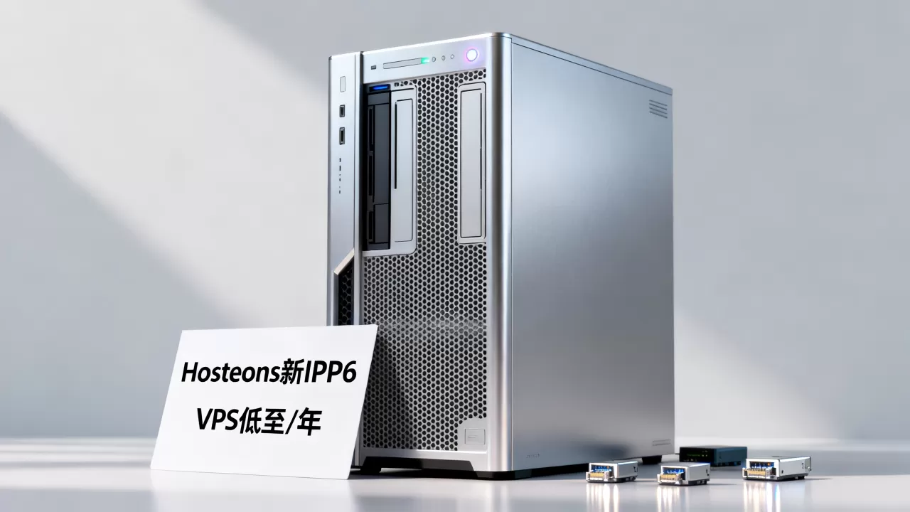 Hosteons新IPv6 VPS低至/年,美国洛杉矶VPS推荐 Hosteons新IPv6 VPS低至/年,美国洛杉矶VPS推荐