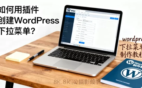 如何用插件创建WordPress下拉菜单？wordpress下拉菜单制作教程