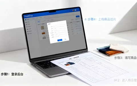 PrestaShop如何添加新产品？新手建站上架商品教程