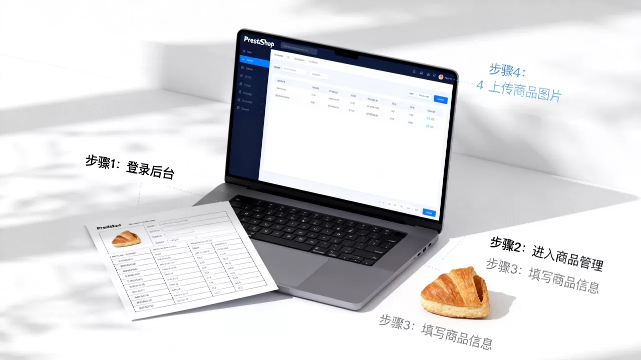 PrestaShop如何添加新产品？新手建站上架商品教程
