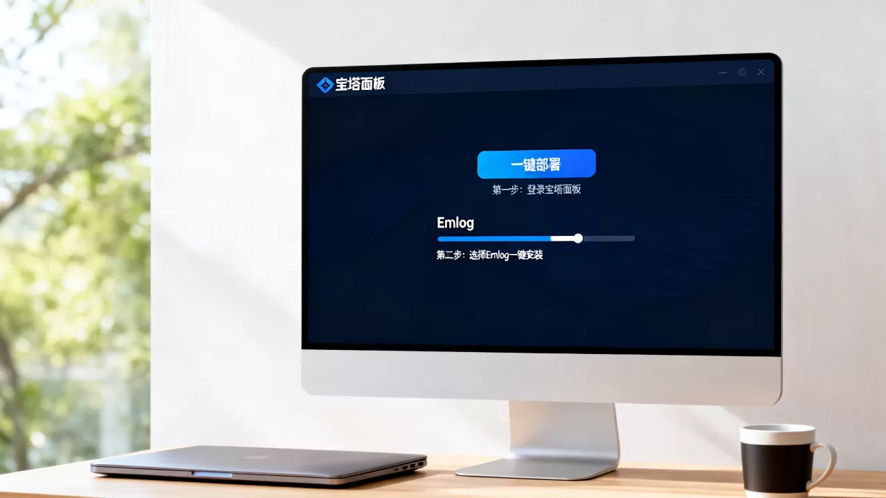 宝塔面板如何一键部署Emlog?宝塔面板安装Emlog详细教程 宝塔面板如何一键部署Emlog?宝塔面板安装Emlog详细教程