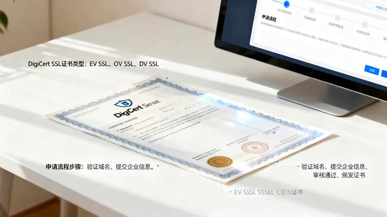 DigiCert SSL证书有哪些类型?DigiCert SSL证书申请流程 DigiCert SSL证书有哪些类型?DigiCert SSL证书申请流程