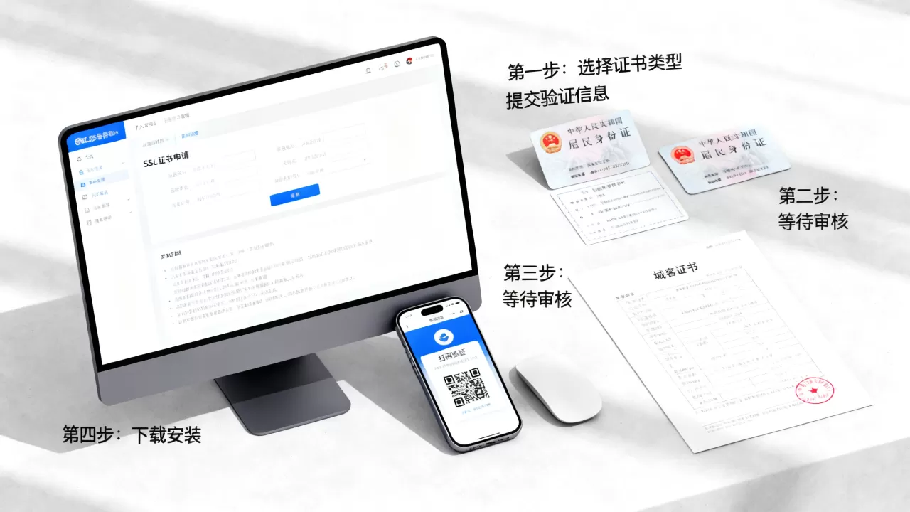 SSL安全证书怎么申请?个人网站SSL证书申请流程详解 SSL安全证书怎么申请?个人网站SSL证书申请流程详解