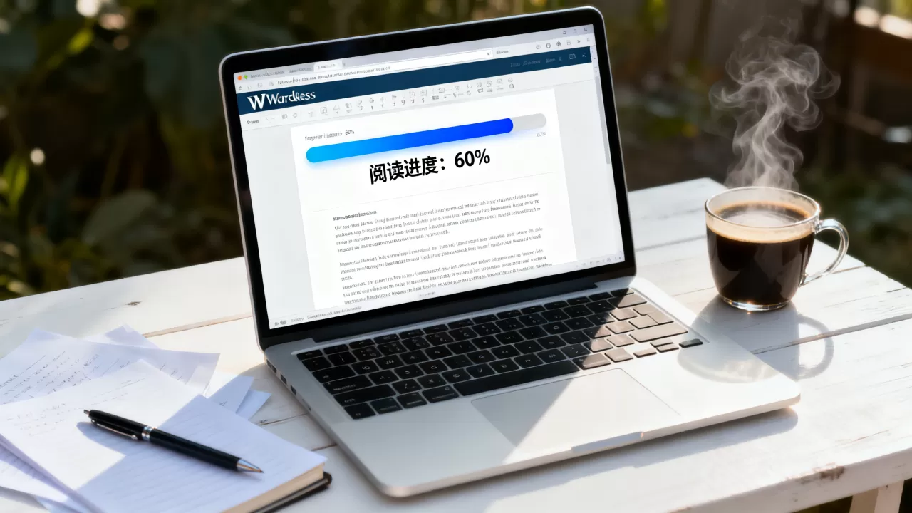WordPress文章怎么加阅读进度条?wordpress添加阅读进度条代码 WordPress文章怎么加阅读进度条?wordpress添加阅读进度条代码