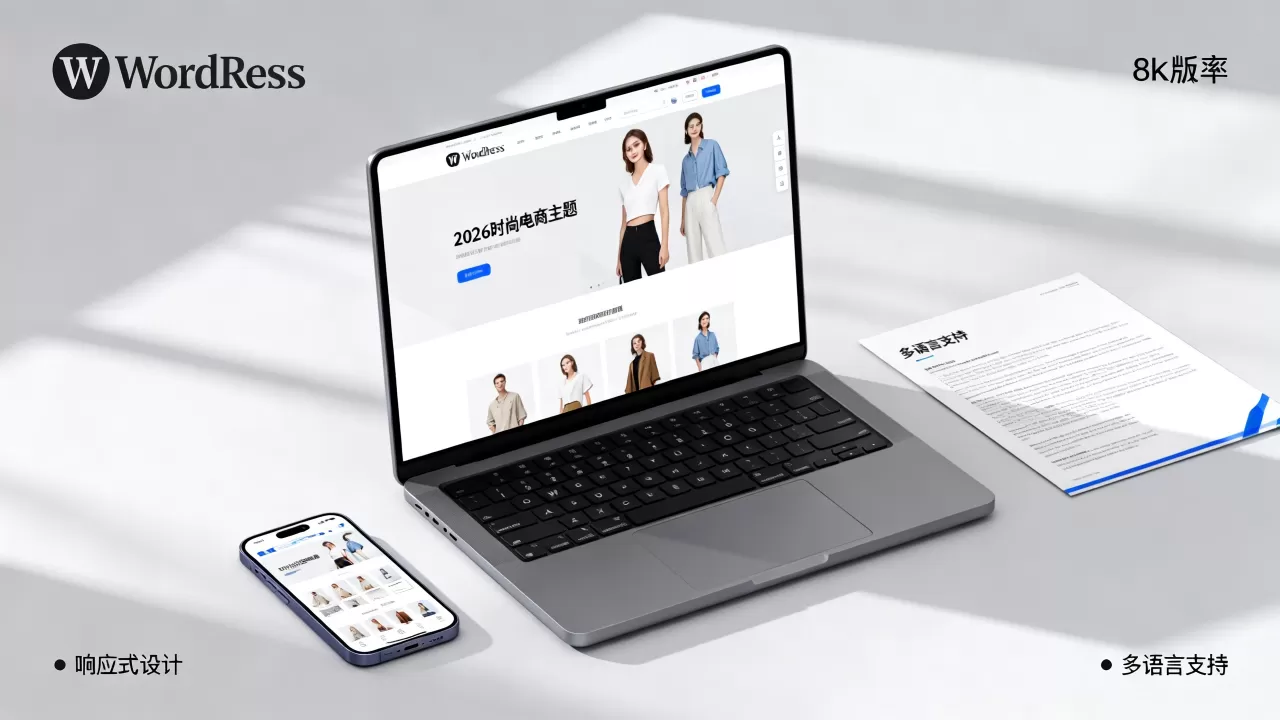 WordPress电商主题哪个好用？2026最新WordPress电商主题推荐