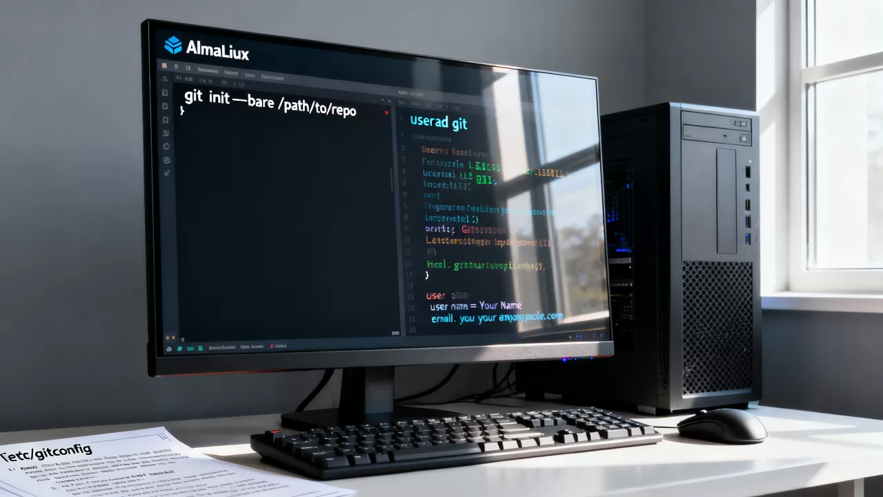 如何在AlmaLinux搭建Git服务器?AlmaLinux配置Git仓库步骤 如何在AlmaLinux搭建Git服务器?AlmaLinux配置Git仓库步骤