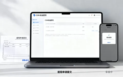 CDN怎么提现？CDN收益提现流程及到账时间