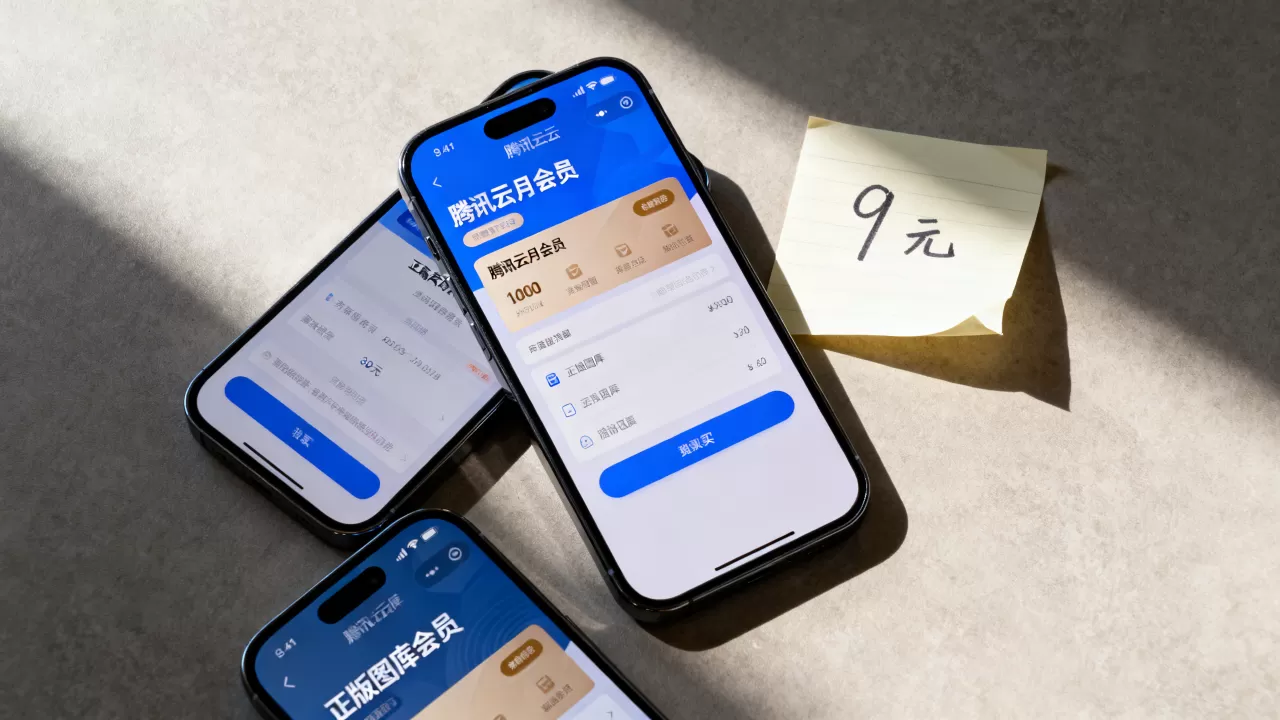 9元能买腾讯云月会员吗?正版图库会员怎么买最划算 9元能买腾讯云月会员吗?正版图库会员怎么买最划算