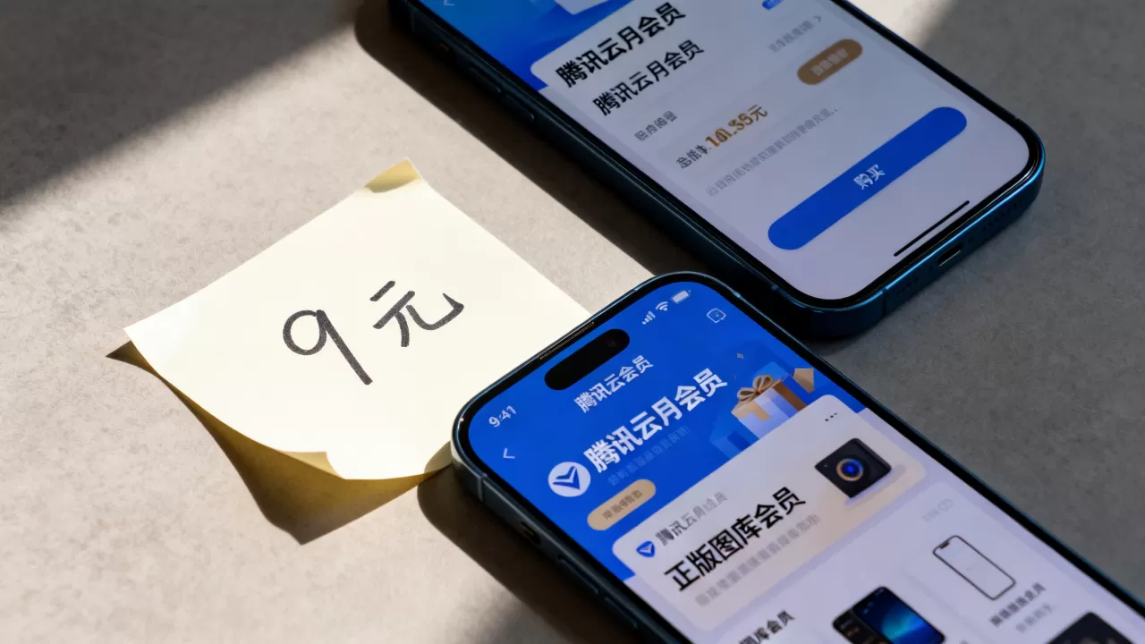 9元能买腾讯云月会员吗?正版图库会员怎么买最划算 9元能买腾讯云月会员吗?正版图库会员怎么买最划算