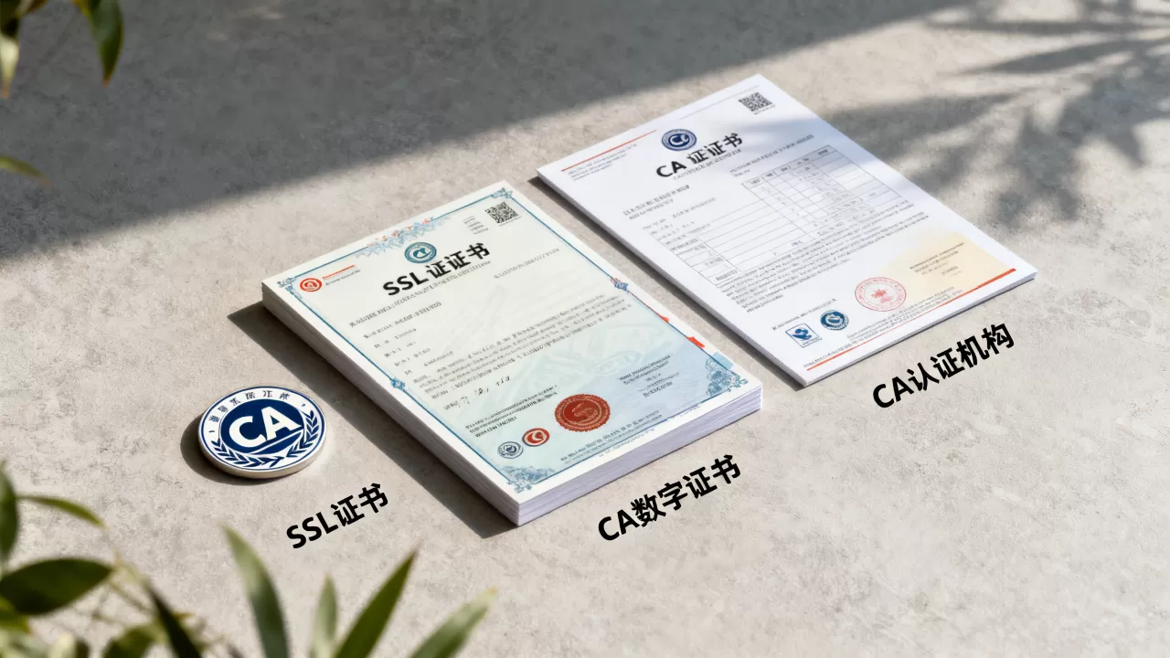 SSL证书与CA数字证书有啥区别？CA认证机构有哪些