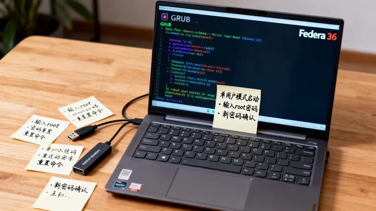 Fedora 36如何重置root密码？忘记root密码怎么找回