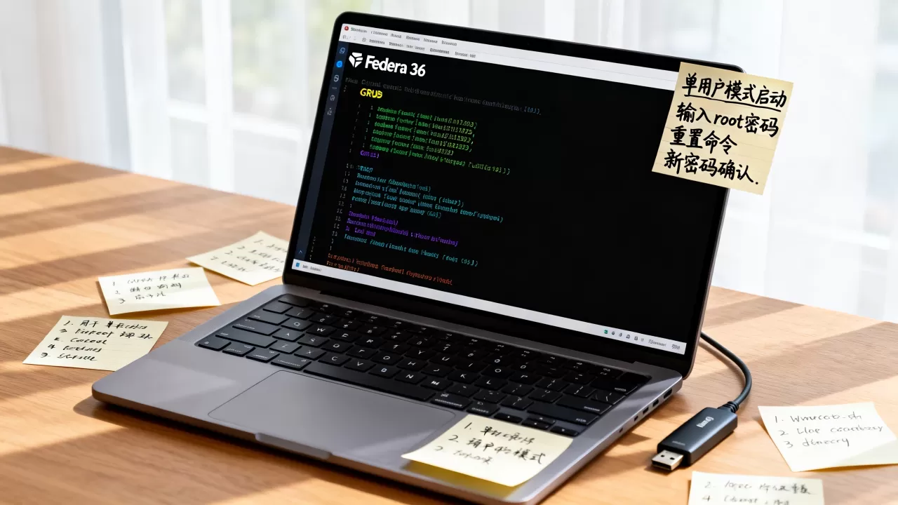 Fedora 36如何重置root密码？忘记root密码怎么找回