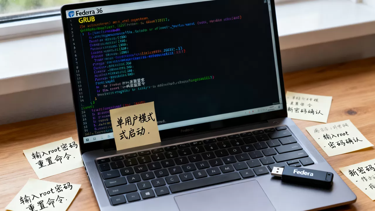 Fedora 36如何重置root密码？忘记root密码怎么找回