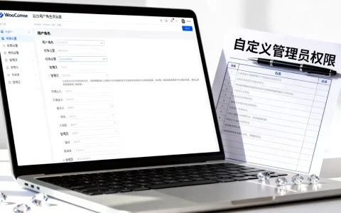 WooCommerce用户角色权限怎么设置？如何自定义管理员权限