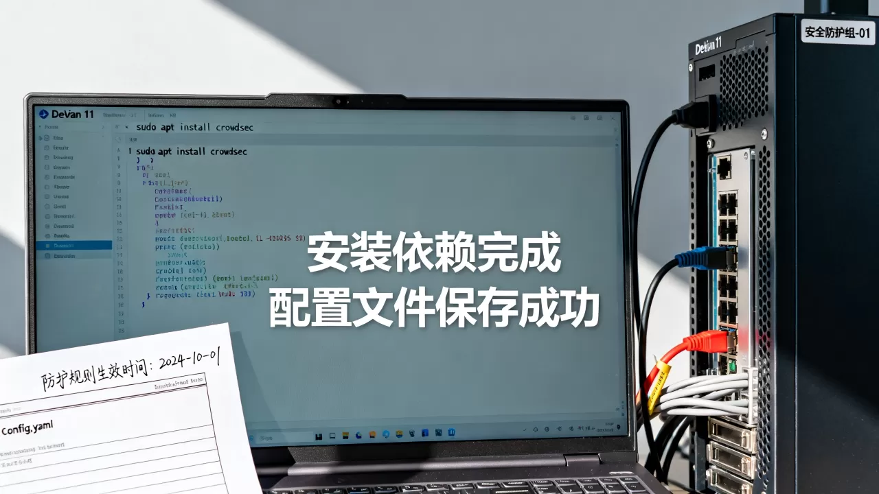 Debian 11如何安装配置CrowdSec？服务器安全防护配置教程