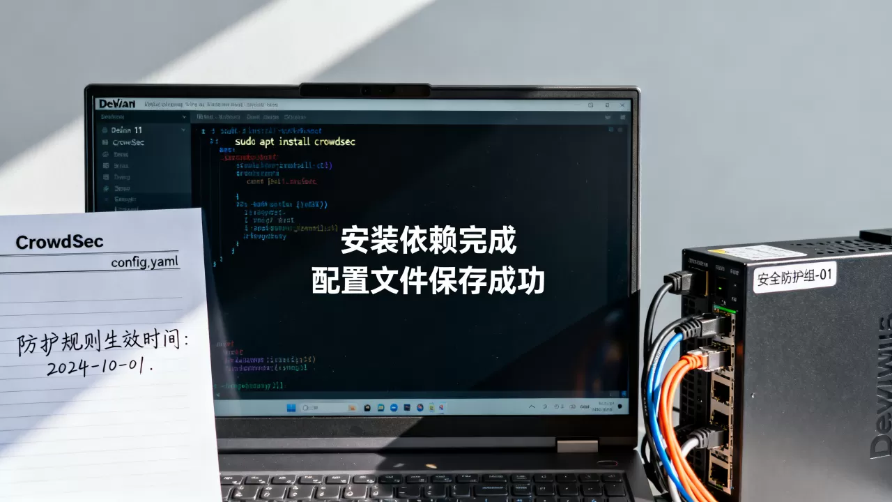 Debian 11如何安装配置CrowdSec？服务器安全防护配置教程