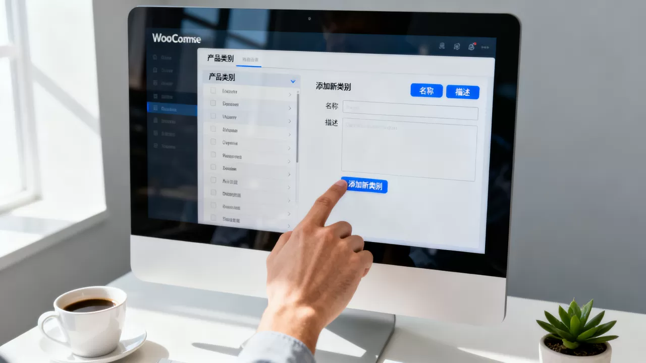WooCommerce怎么添加编辑产品类别?如何给商品分类 WooCommerce怎么添加编辑产品类别?如何给商品分类