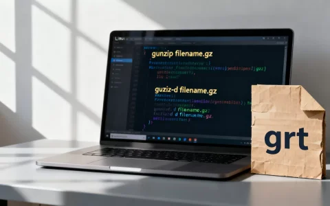 linux下gz文件怎么打开？linux解压gz文件命令