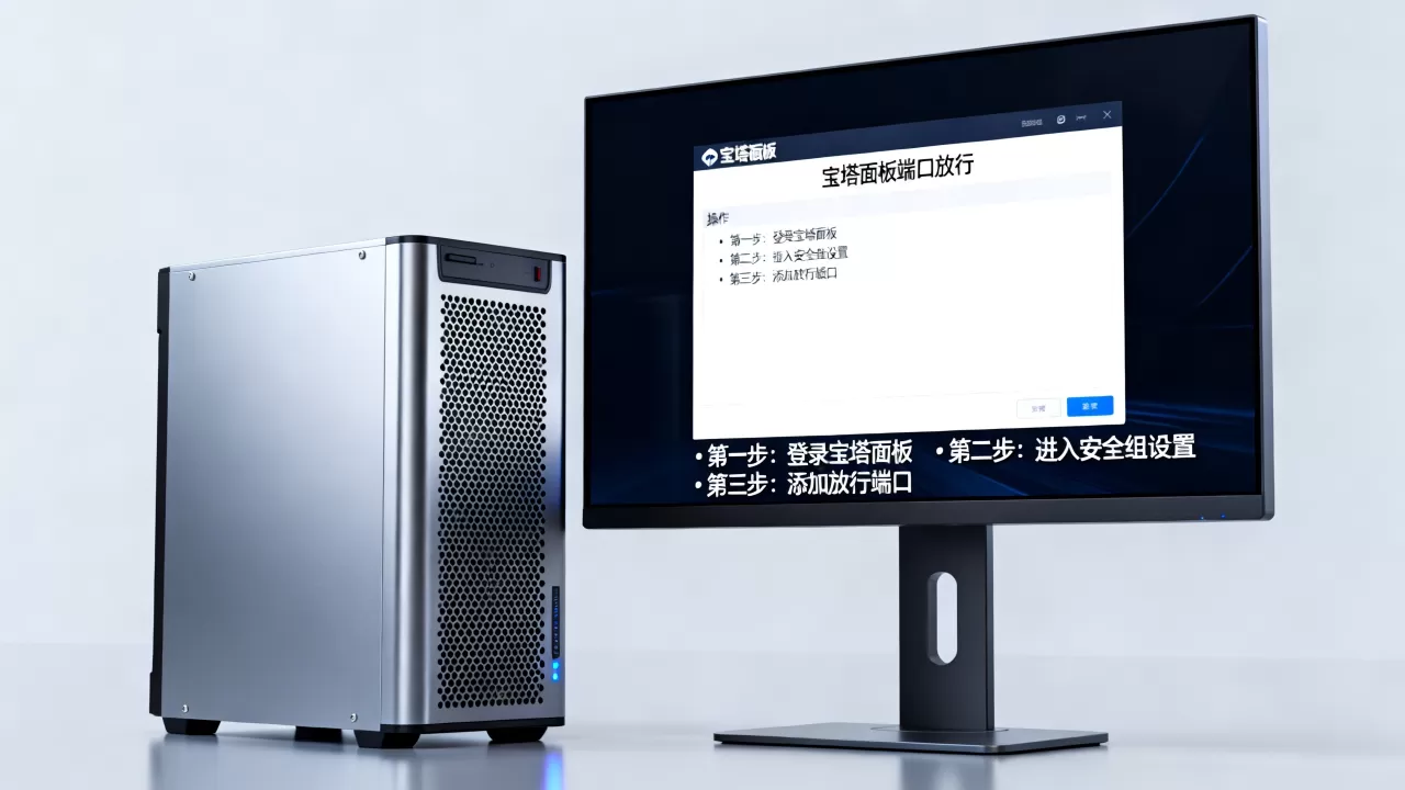 宝塔面板端口怎么放行？宝塔面板放行端口详细教程