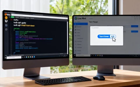 Ubuntu和Linux Mint怎么安装TeamViewer？