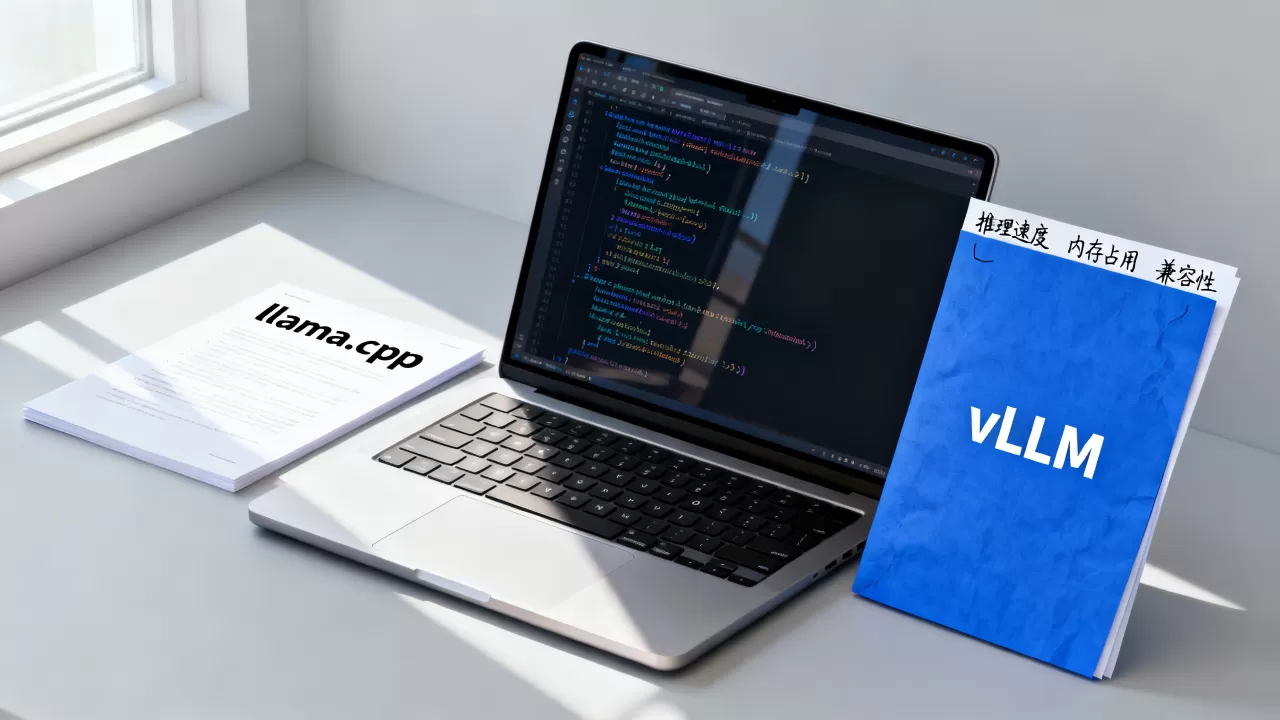 llama.cpp和vLLM哪个更强大?大模型推理框架选型指南 llama.cpp和vLLM哪个更强大?大模型推理框架选型指南