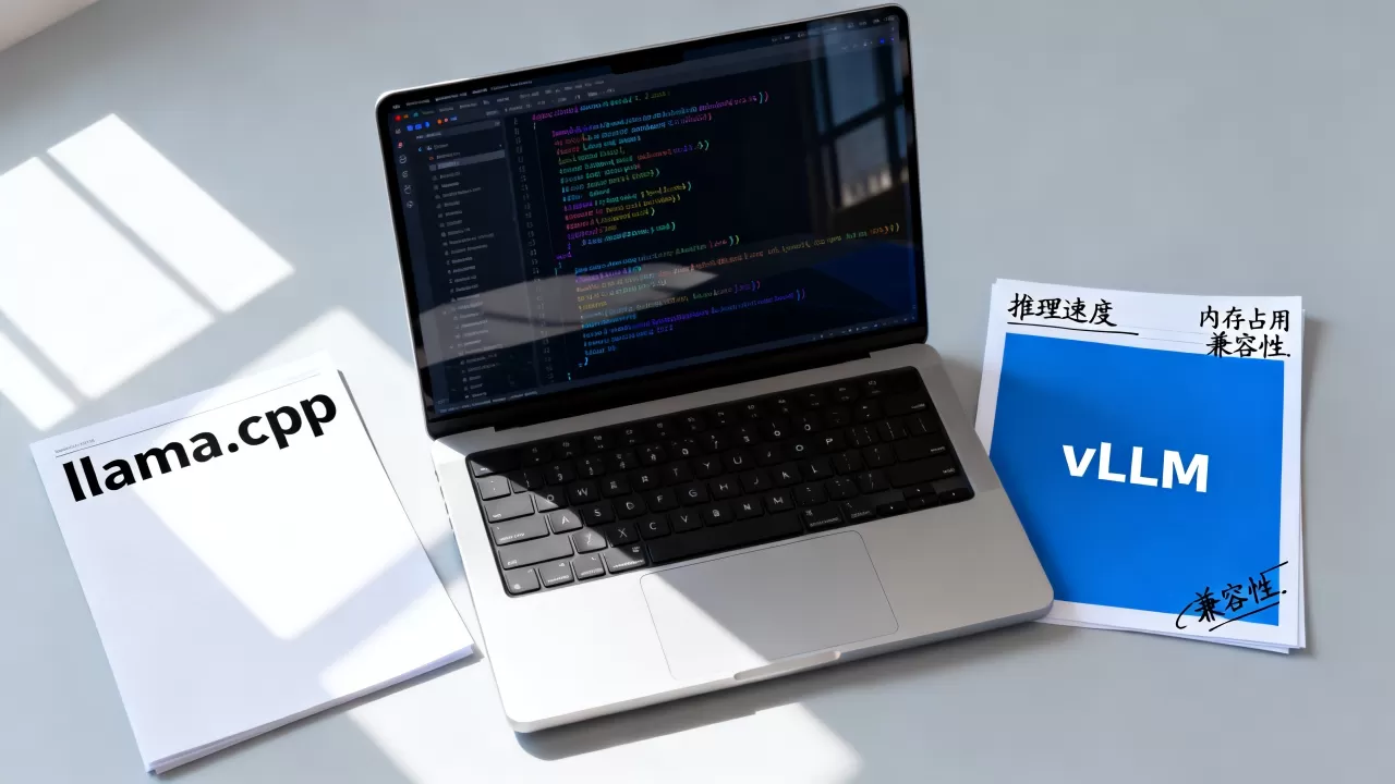 llama.cpp和vLLM哪个更强大?大模型推理框架选型指南 llama.cpp和vLLM哪个更强大?大模型推理框架选型指南