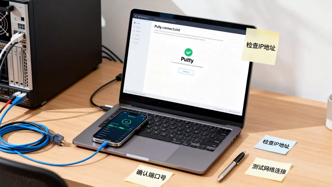 PuTTY无法连接服务器怎么办?远程连接失败的排查技巧 PuTTY无法连接服务器怎么办?远程连接失败的排查技巧