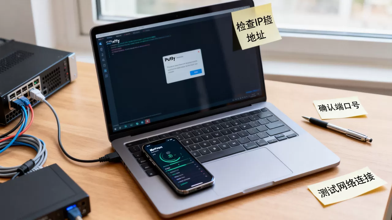 PuTTY无法连接服务器怎么办?远程连接失败的排查技巧 PuTTY无法连接服务器怎么办?远程连接失败的排查技巧