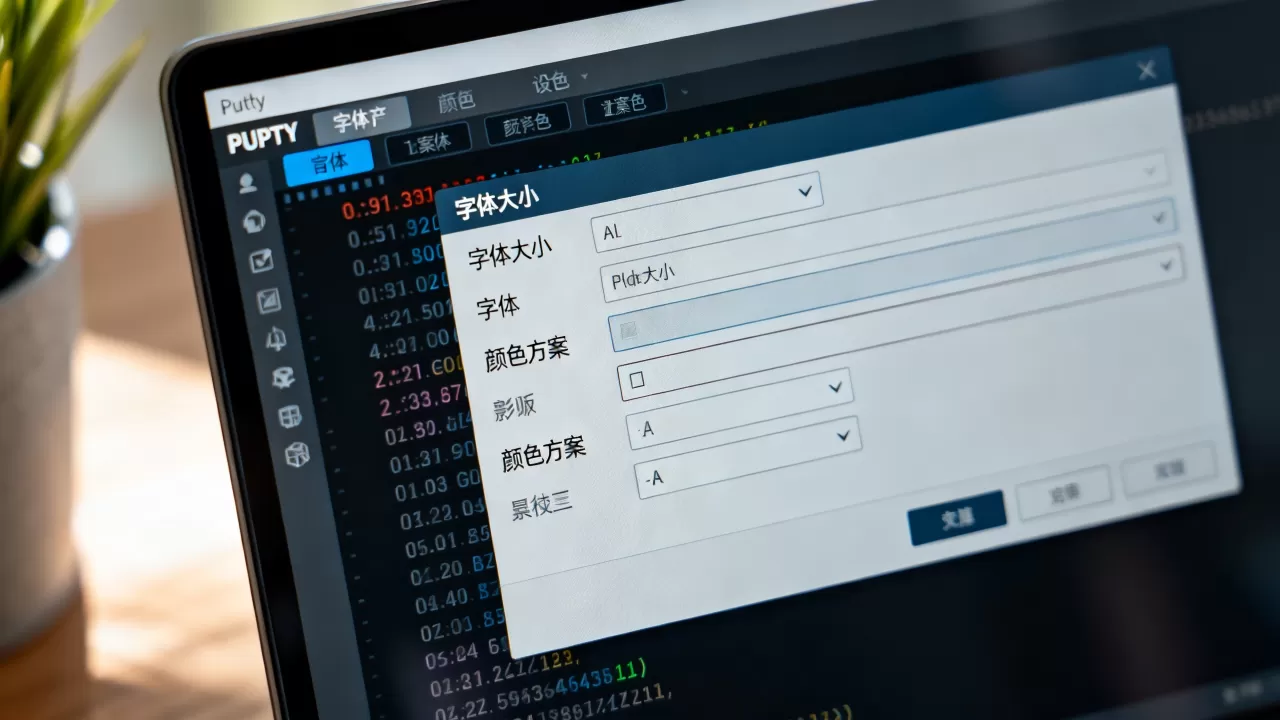 PuTTY怎么改字体大小和颜色?如何调整终端界面显示效果 PuTTY怎么改字体大小和颜色?如何调整终端界面显示效果
