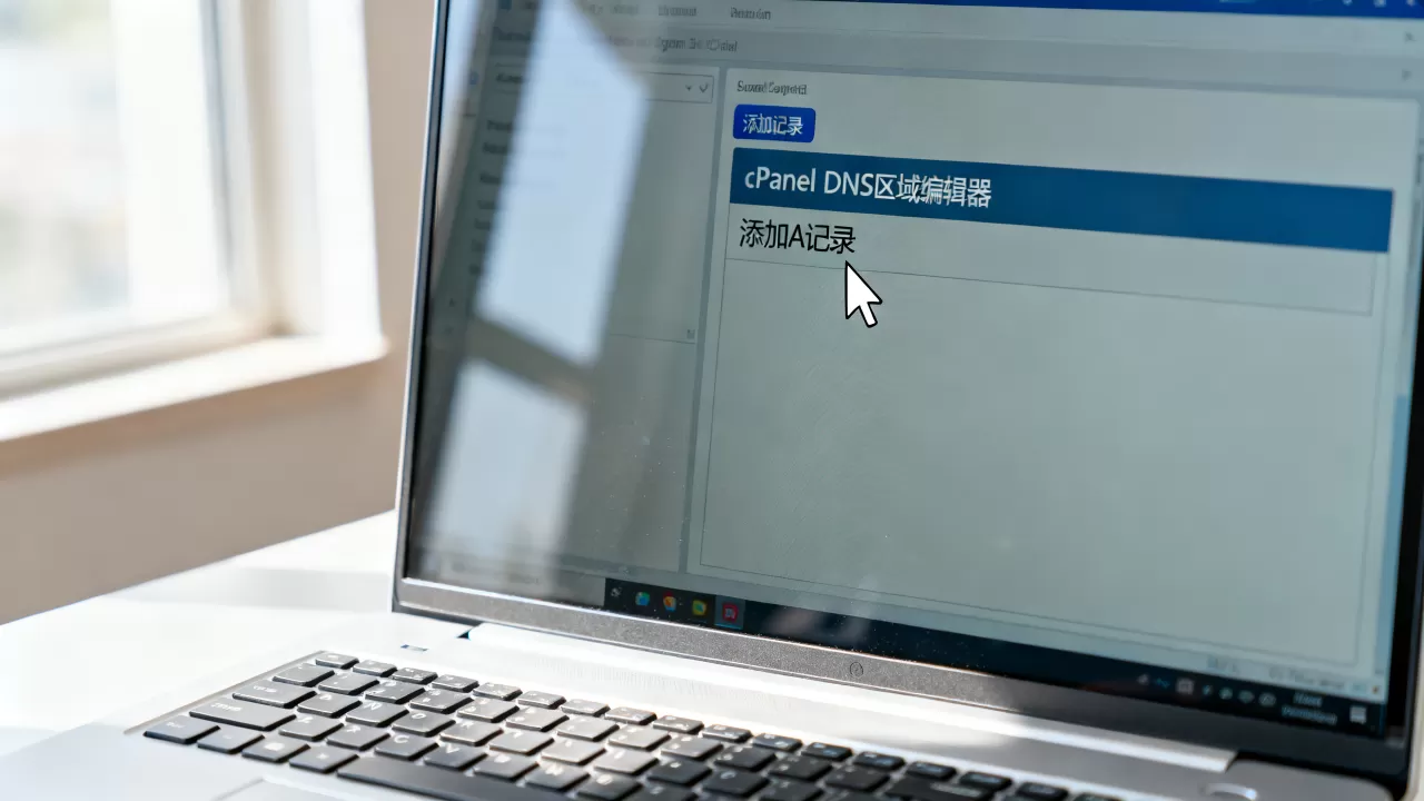 cPanel DNS区域编辑器怎么添加记录?如何添加A记录 cPanel DNS区域编辑器怎么添加记录?如何添加A记录
