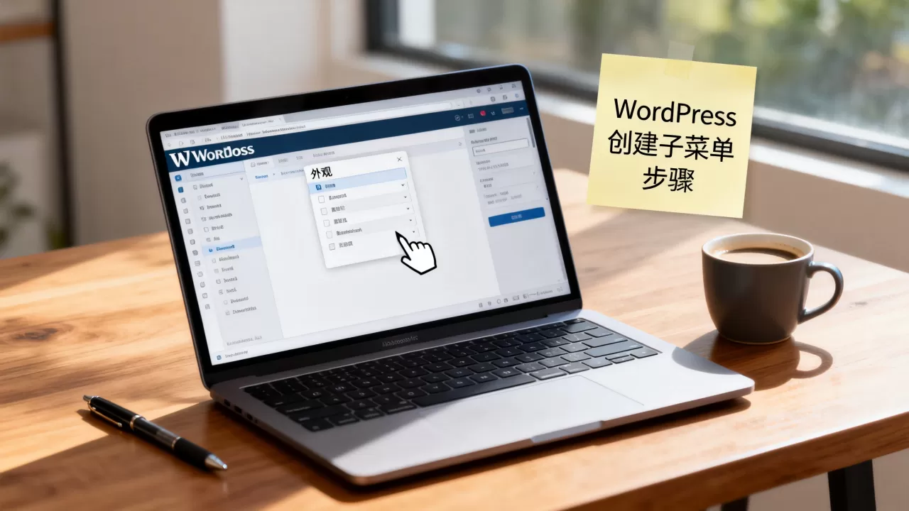 WordPress如何创建子菜单?WordPress建站教程详解 WordPress如何创建子菜单?WordPress建站教程详解