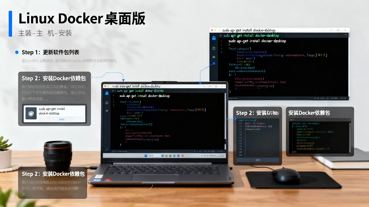 Linux主机如何安装Docker桌面版?在Linux安装Docker桌面 Linux主机如何安装Docker桌面版?在Linux安装Docker桌面