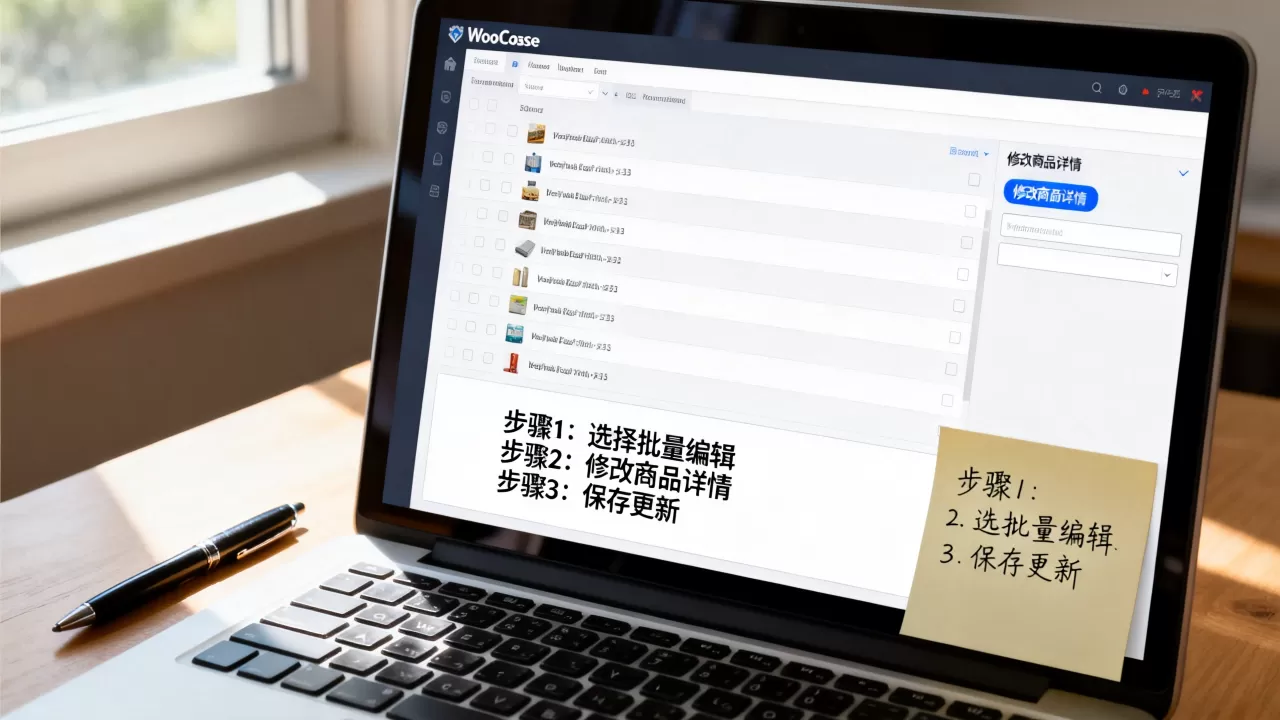 WooCommerce如何批量编辑产品?批量修改商品详情方法 WooCommerce如何批量编辑产品?批量修改商品详情方法