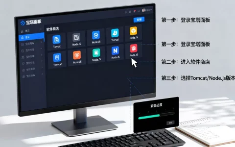 宝塔面板怎么安装Tomcat或Node.js？宝塔面板部署Node.js教程