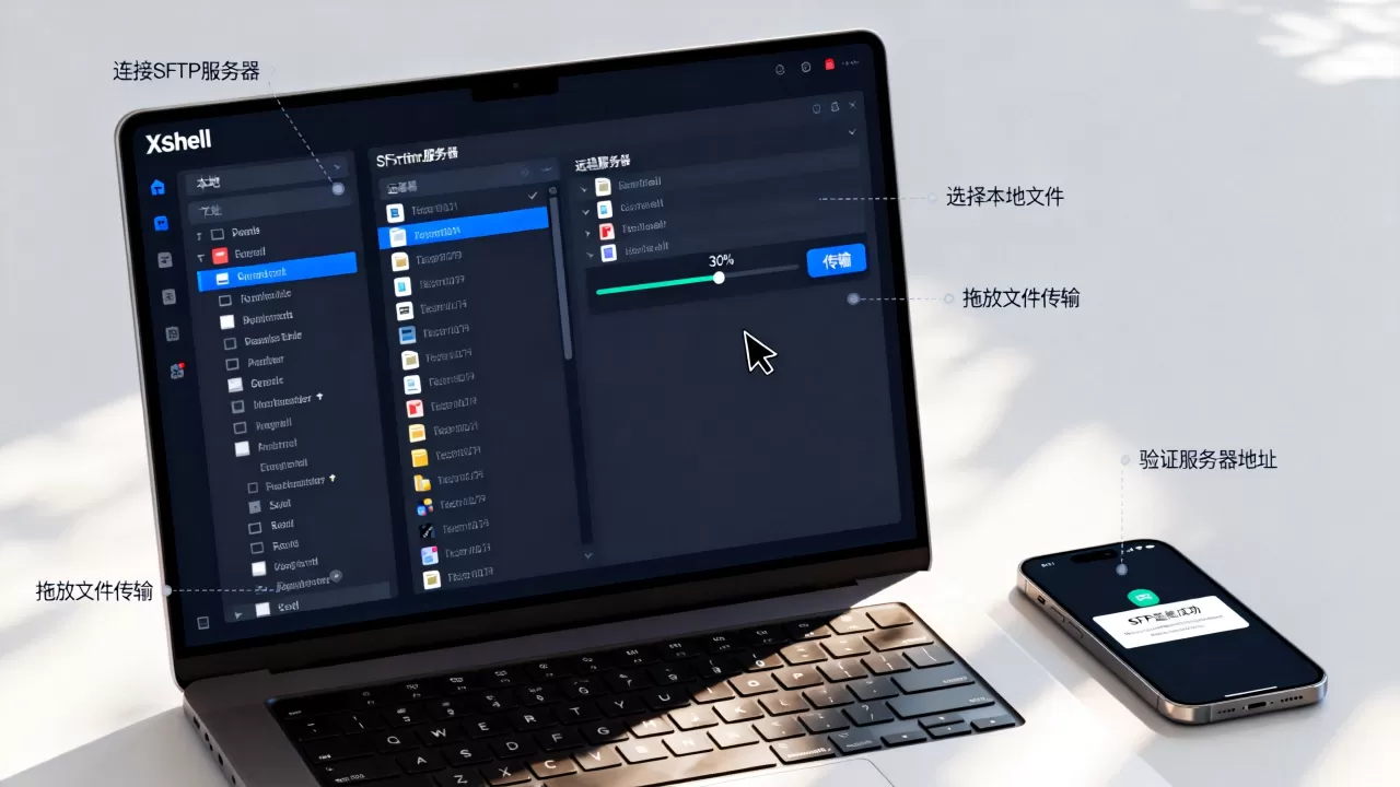 Xshell如何用SFTP传文件,Xshell使用SFTP详细教程 Xshell如何用SFTP传文件,Xshell使用SFTP详细教程