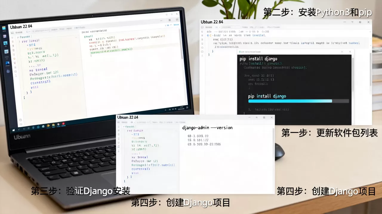 Ubuntu 22.04怎么安装Django？Ubuntu 22.04安装Django详细步骤