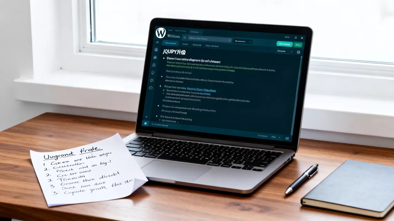 WordPress怎么升级jQuery？jQuery升级到最新版本的详细教程