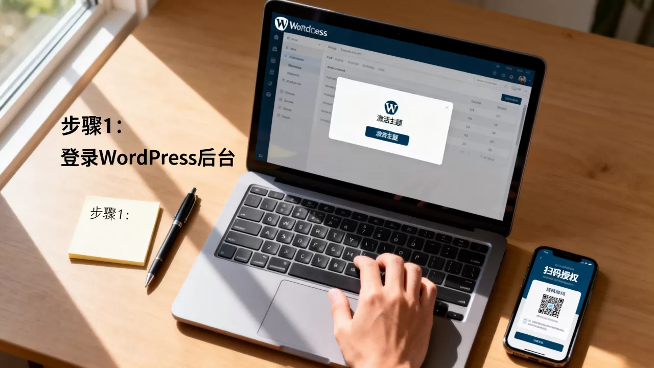 WPCOM主题怎么激活?国内WordPress授权激活图文教程 WPCOM主题怎么激活?国内WordPress授权激活图文教程