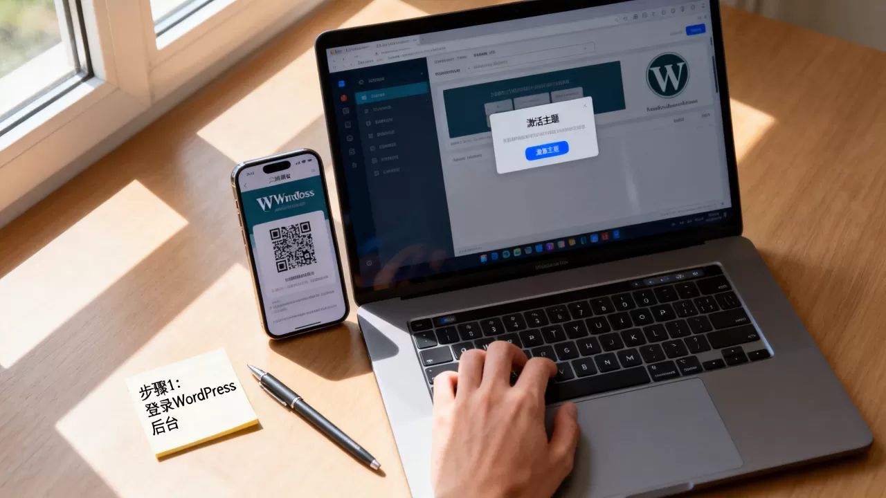 WPCOM主题怎么激活?国内WordPress授权激活图文教程 WPCOM主题怎么激活?国内WordPress授权激活图文教程