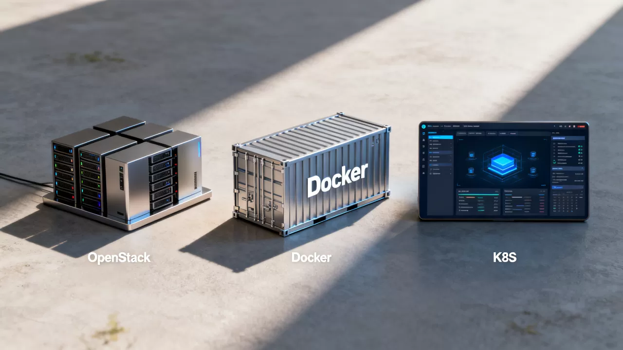 OpenStack、Docker、K8S到底有什么区别?云计算三大核心技术详解 OpenStack、Docker、K8S到底有什么区别?云计算三大核心技术详解