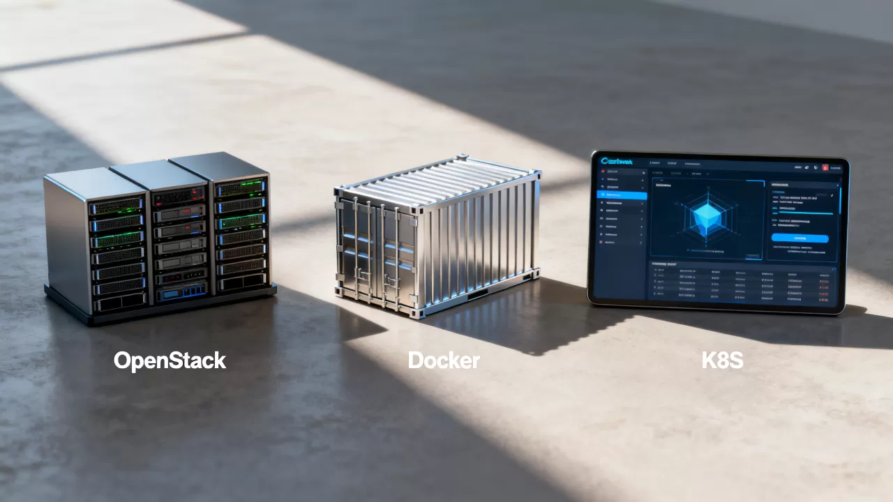 OpenStack、Docker、K8S到底有什么区别?云计算三大核心技术详解 OpenStack、Docker、K8S到底有什么区别?云计算三大核心技术详解